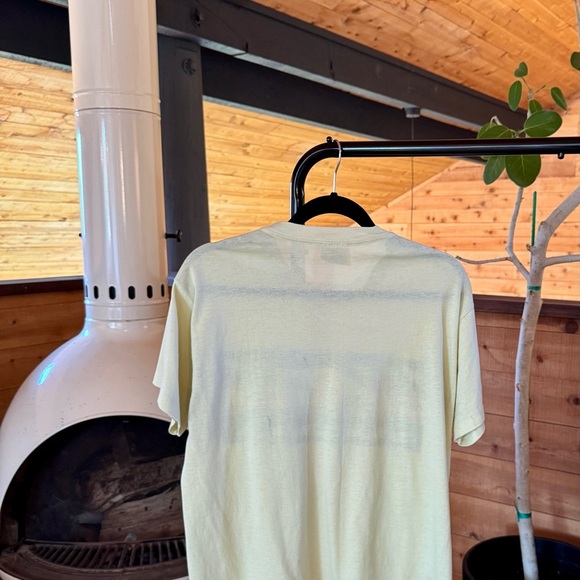 Vintage Cream and Blue Graphic Tee - Picture 2 of 5